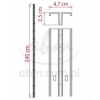 Listwa aluminiowa typ 1